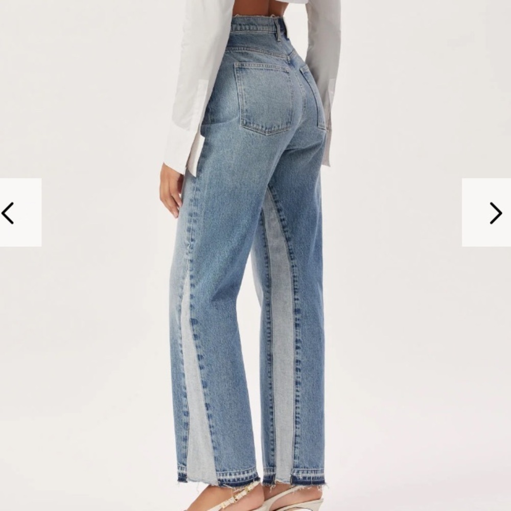 DL1961 Emilie Straight Ultra High Rise Vintage Jeans 31” in Sanibel Size 30 Blue